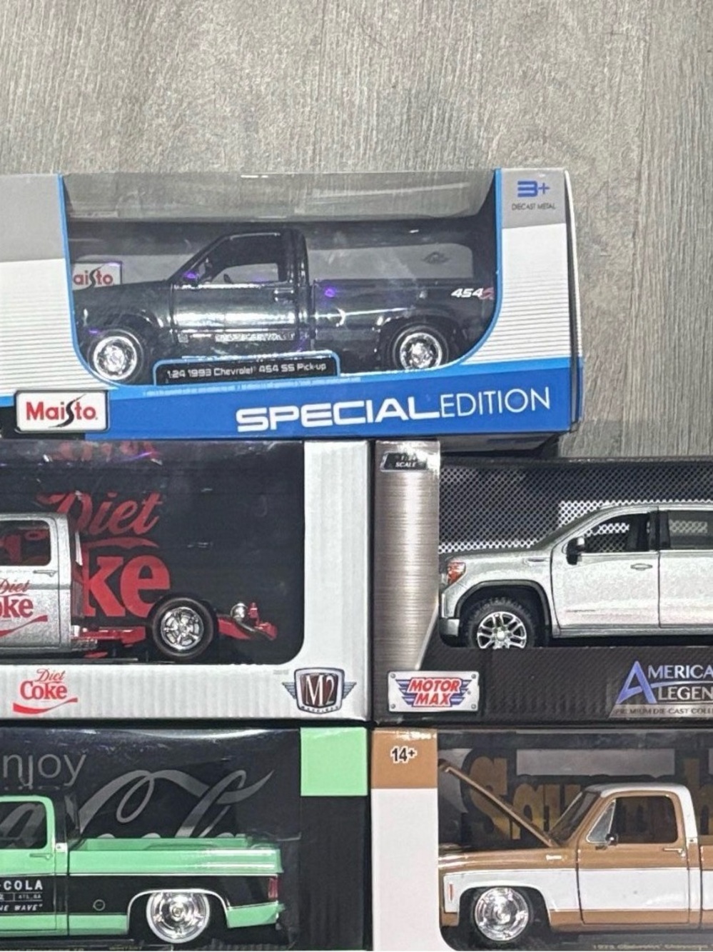 Collectible trucks $127 is the lowest I’ll go